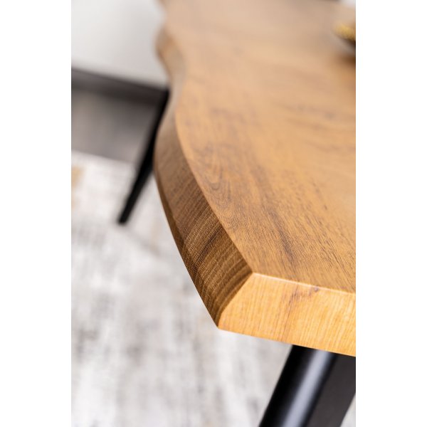 Fresno Esstisch 120-180 cm - Artisan Eiche/schwarz