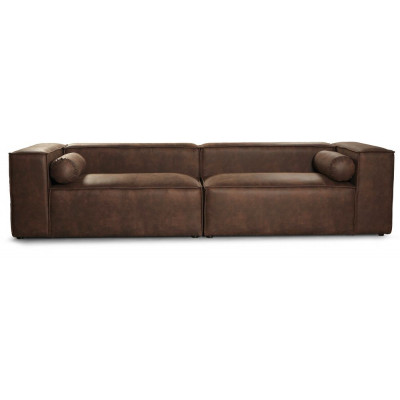 Madison XL Sofa 300 cm (90 cm tief) - Jede Farbe und jeder Stoff + Mbelpflegeset fr Textilien