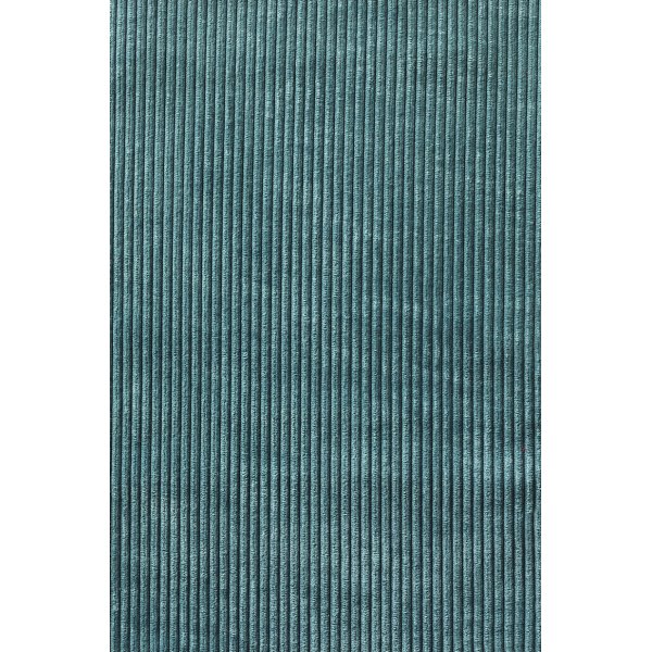 Aero-Stuhl aus trkisfarbenem Cord