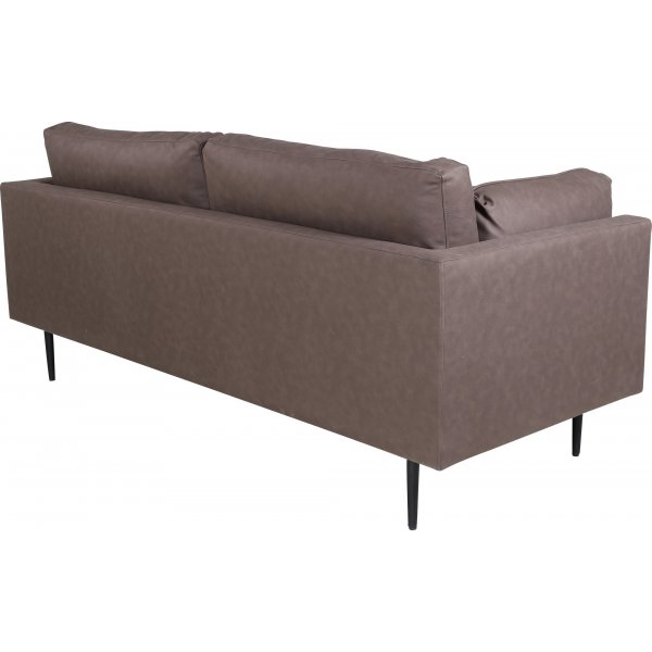 Savanna 2-Sitzer-Sofa - Braune Mikrofaser