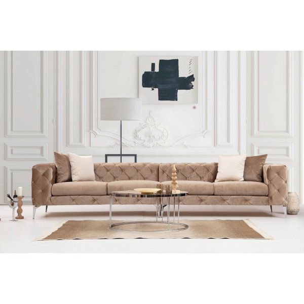 Como 4-Sitzer-Sofa - Braun Como 4-Sitzer-Sofa - Braun