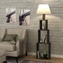 Tower Stehlampe - Anthrazit/Beige