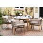 Terracina Esszimmerstuhl fr den Auenbereich - Beige