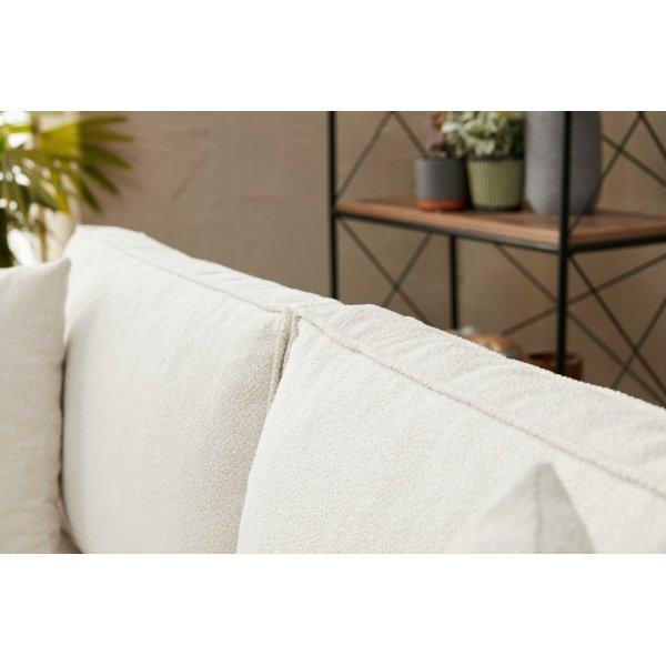 Berlin 2-Sitzer-Sofa - Cremewei/Gold