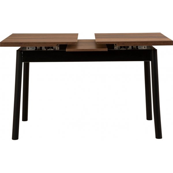 Manaki Esstisch 120-153 x 75 cm - Schwarz Manaki Esstisch 120-153 x 75 cm - Schwarz