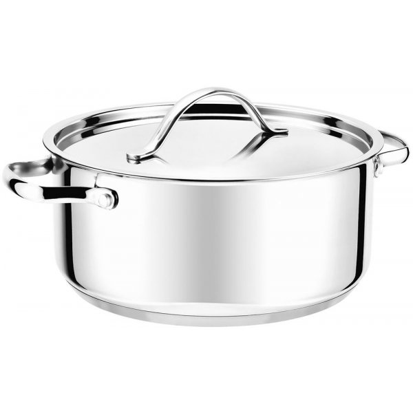 Rix Topf 2.4L - Blanker Stahl