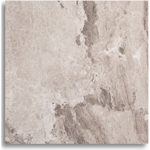 Silberne Diana Topplatte Marmor 27x27 cm