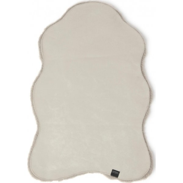 Flauschiges Kunstfell Taupe - 60 x 90 cm Flauschiges Kunstfell Taupe - 60 x 90 cm