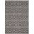 Flachgewebter Teppich Casey Grau/Schwarz - 133x190 cm
