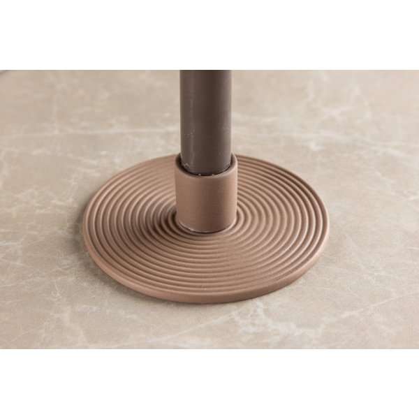 Durchmesser Kerzenständer 12 x 4 cm - Braun Durchmesser Kerzenständer 12 x 4 cm - Braun