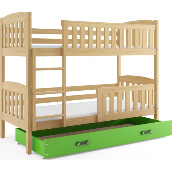Kubus Etagenbett mit Aufbewahrungsbox - Jede Farbe und Gre