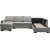 Solna U-Sofa 309 cm - Hellgrau