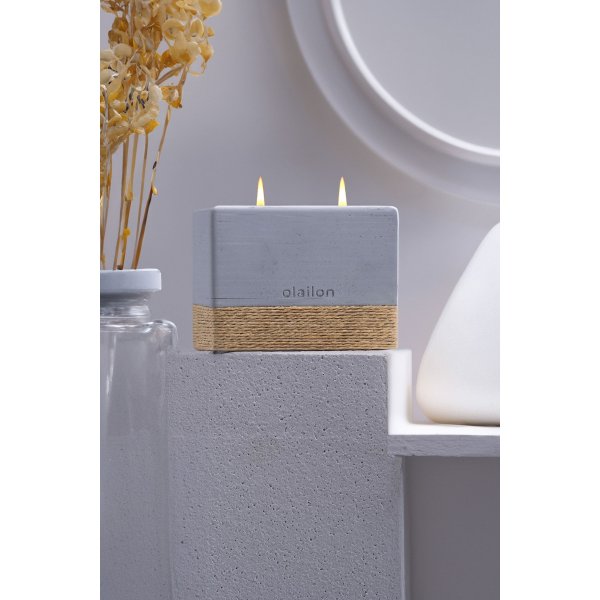 Harmony-Duftkerze - Grau Harmony-Duftkerze - Grau