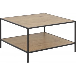 Seaford Couchtisch 80 cm - Eiche/schwarz