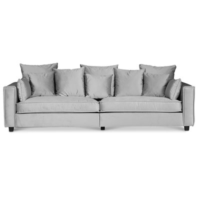 Brandy Lounge 4-Sitzer Sofa XL - Farbe whlbar + Fleckentferner fr Mbel