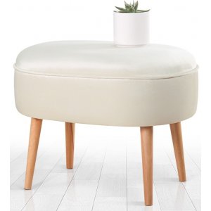 Moile Hocker - Creme