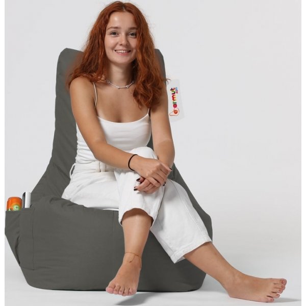 Diamond Sitzsack - Grau Diamond Sitzsack - Grau