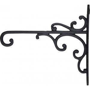 Geschmiedeter Ampelhaken 29 x 26,5 cm - Schwarz Geschmiedeter Ampelhaken 29 x 26,5 cm - Schwarz
