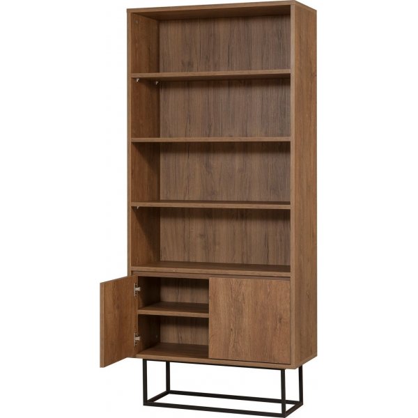 Bcherregal aus Walnussholz - Reale