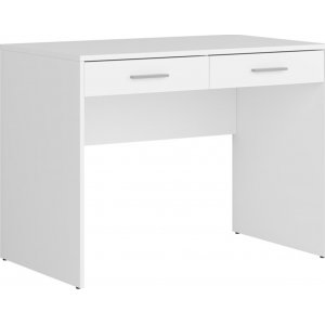 Nepo Plus Schreibtisch mit 2 Schubladen 100 x 59 cm - Wei