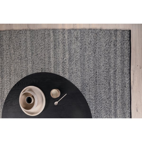 Wollteppich Allison - Silberfarbene Wolle Wollteppich Allison - Silberfarbene Wolle