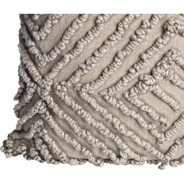 Flip-Kissenbezug 50 x 50 cm - Grau