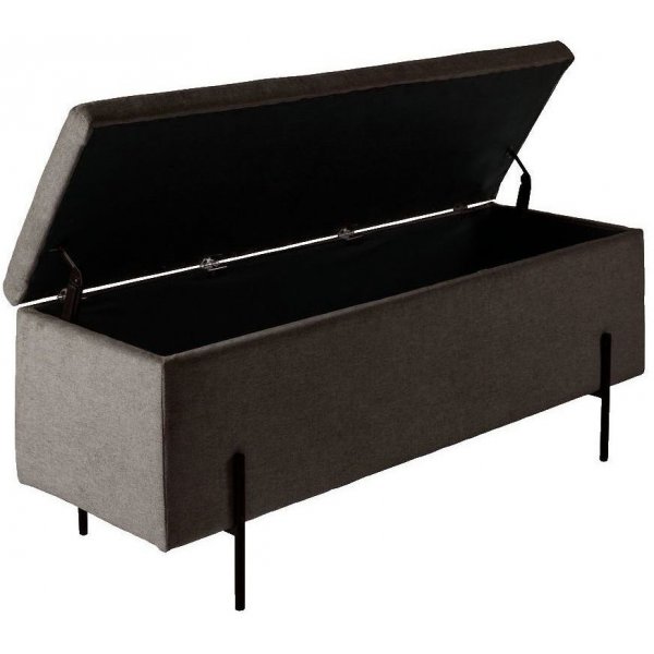 Deauville Bank mit Stauraum - Braun Deauville Bank mit Stauraum - Braun