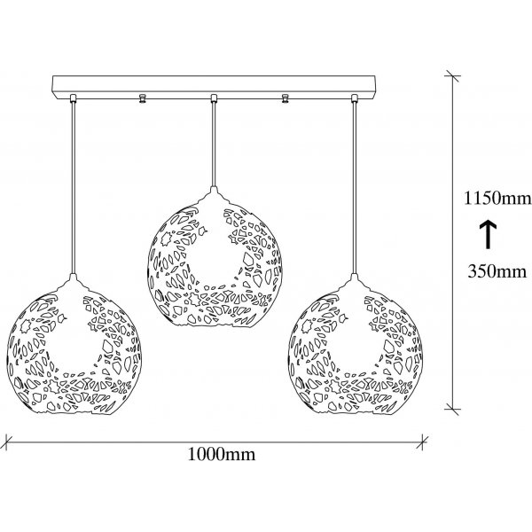 Fellini Deckenleuchte 786 - Schwarz Fellini Deckenleuchte 786 - Schwarz