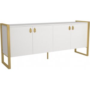 Verlorenes Sideboard - Wei/Gold