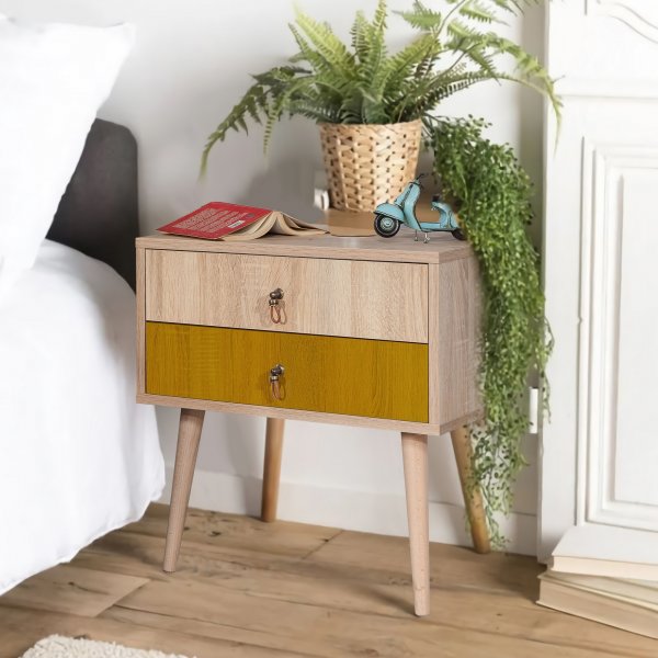 City Sun Nachttisch - Beige City Sun Nachttisch - Beige