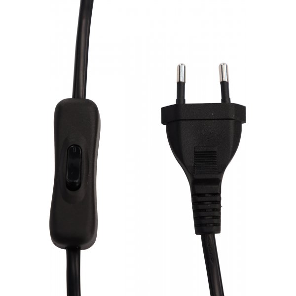 Nancy Tischlampe - Grau/Schwarz