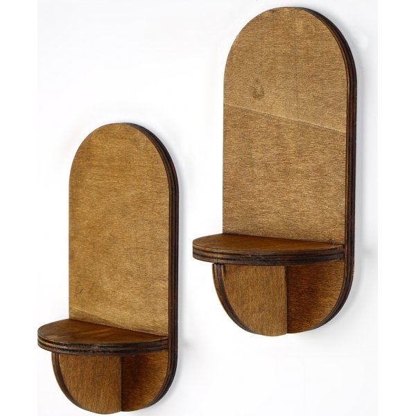 Rafa Wandregal 262 Walnuss