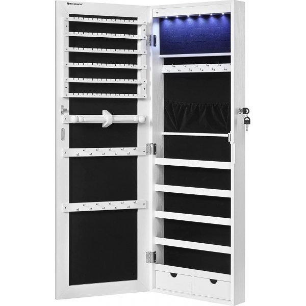 Gyges Schmuckschrank - Wei