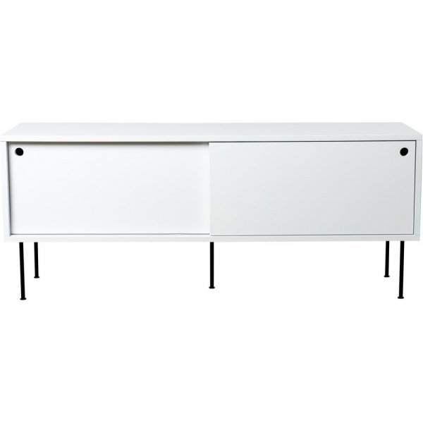 Volume Medienbank 132 cm - Wei