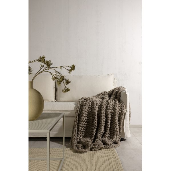 Hgg Plaid 130x170 cm - Braun