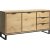 Zusammengebautes Livia-Sideboard aus Eichenholz