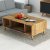 Birno Couchtisch 90 x 45 cm - Kiefer/Anthrazit