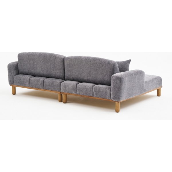 Reims Diwansofa links - Grau