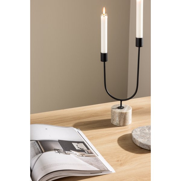 Couchtisch 120 x 60 cm wei getncht - Olivia