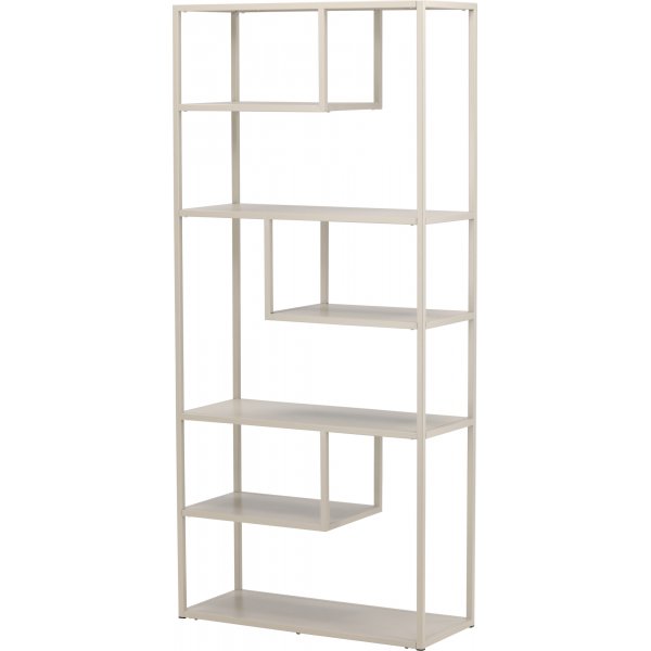 B�cherregal aus Stahl - Beige