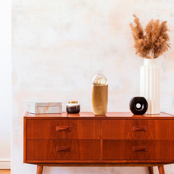 Kavuk Tischlampe 130 - Holz