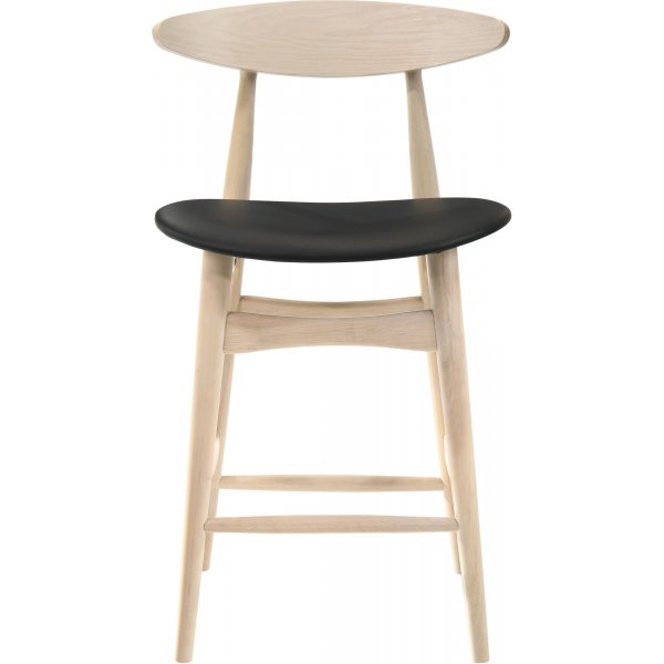 Florence Barhocker - Whitewash/Schwarzes PU