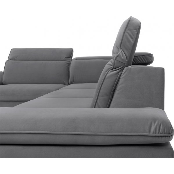 Darby Ecksofa links - Grau