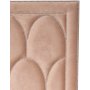 Bianca Bett Kopfteil Beige (Samt) - Breite whlbar