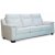 Atlas 3-Sitzer-Sofa mit hoher Rckenlehne - Off White Chenille