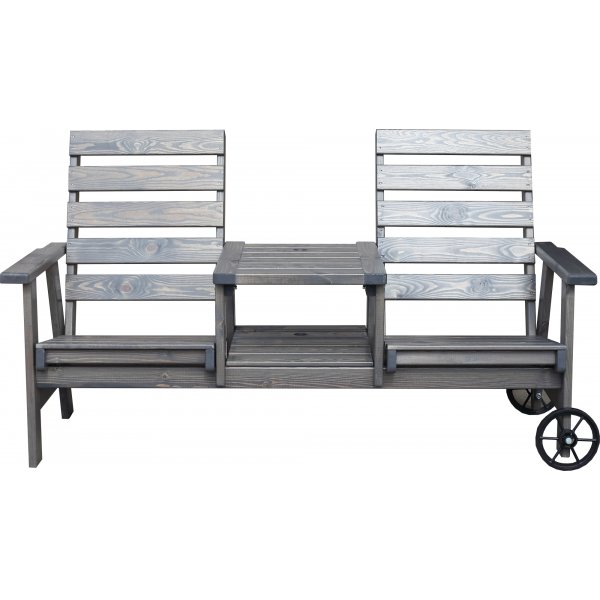 Kingdom Ausziehsofa - Grau