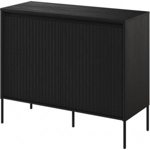 Trendschrank H83 cm - Schwarz