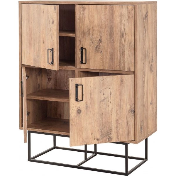 Quantum Soloschrank - Kiefer/schwarz