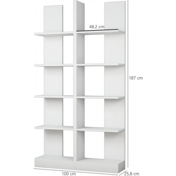 B�cherregal Ikiz - Wei�