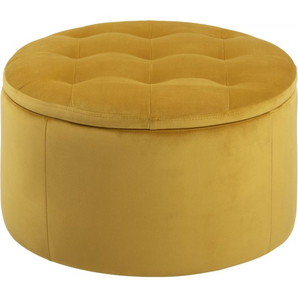 Retina Sitzhocker - Gelb